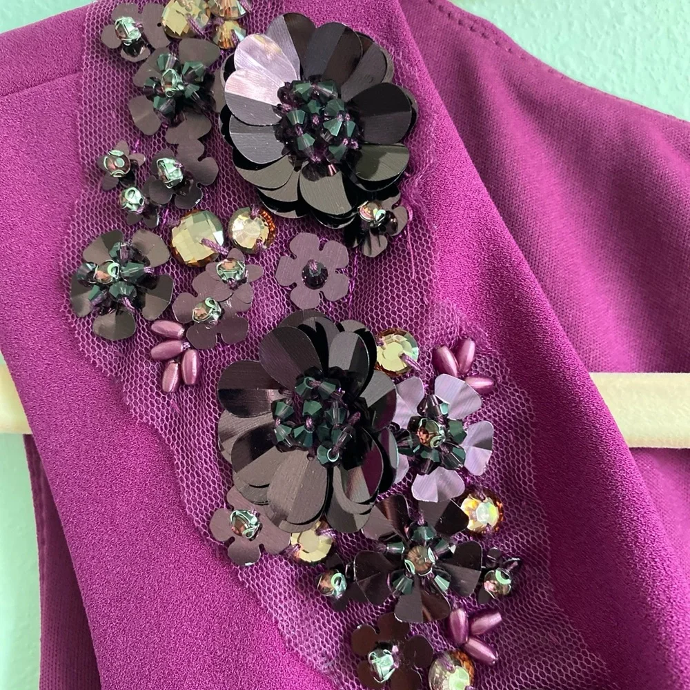 ADRIANA PAPELL Embellished evening dress - Picture 6 of 11